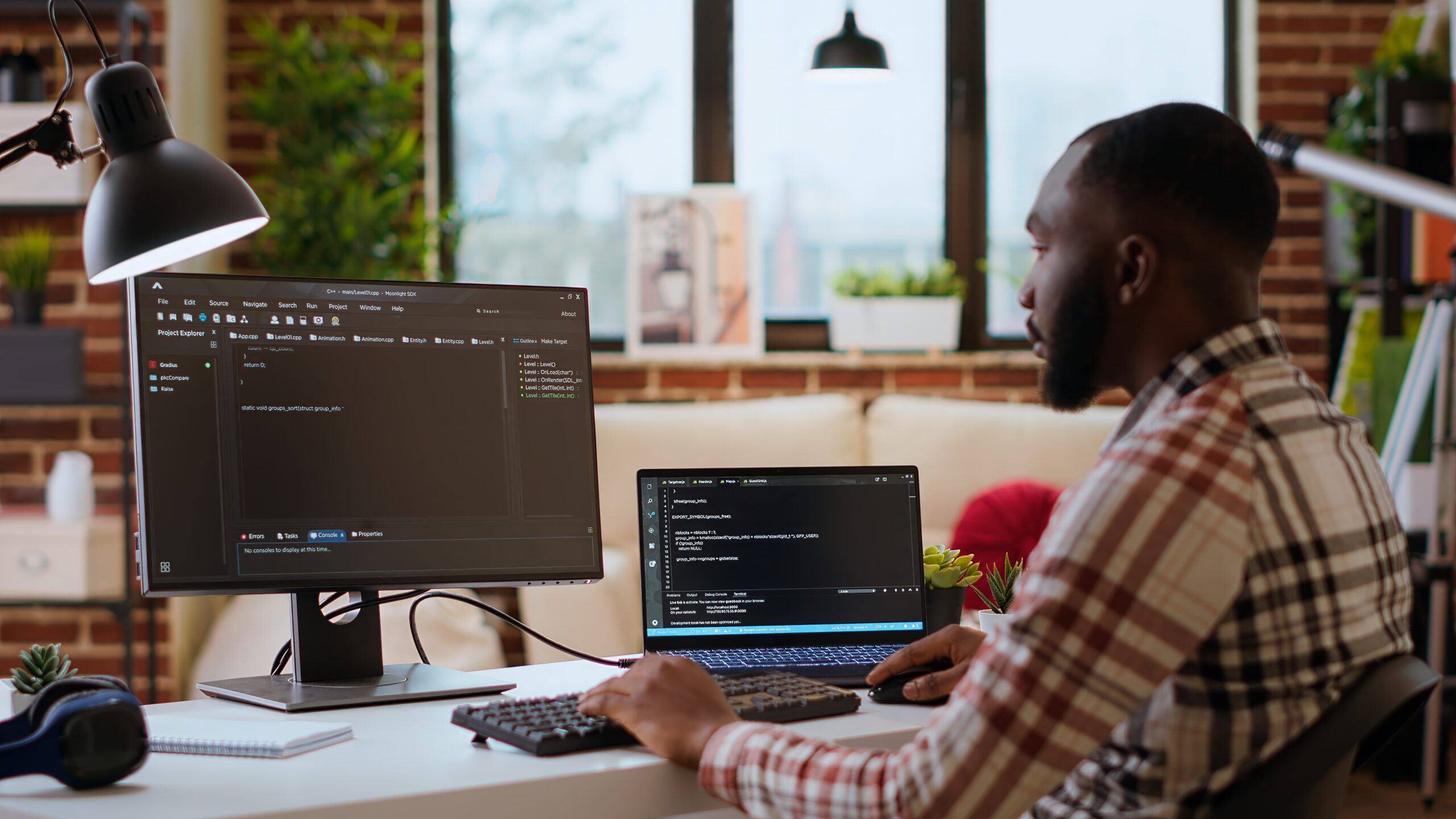 Web Developer at Work